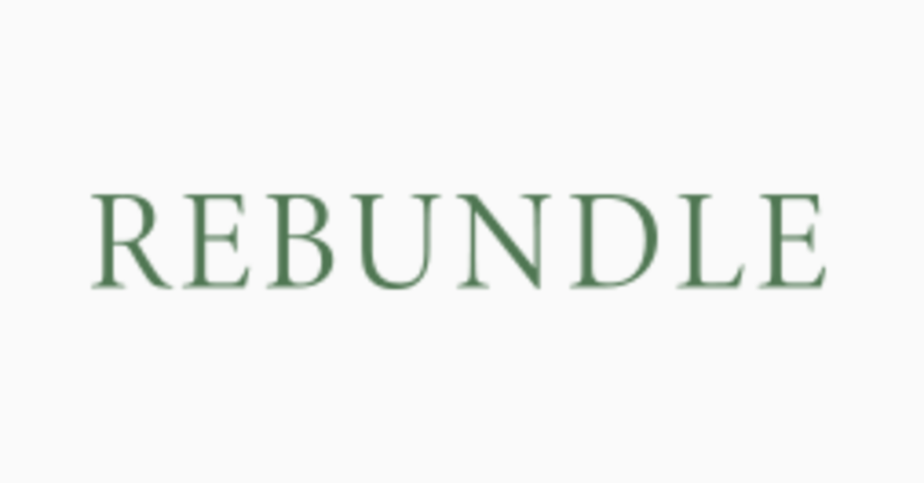 Rebundle Logo Rebundle – more comfort, less waste – Synthetarian